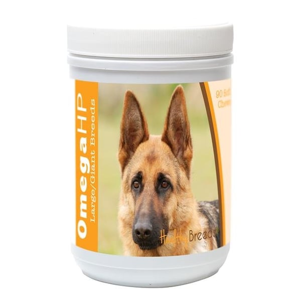 Healthy Breeds Healthy Breeds 840235108214 German Shepherd Omega HP Fatty Acid Skin & Coat Support Soft Chews; 90 Count 840235108214 - main